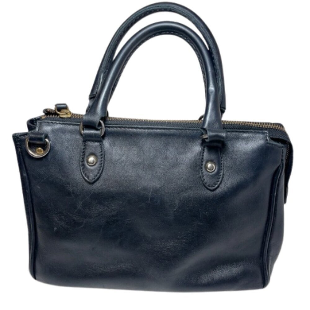 Roots Womens One Size Small Leather Satchel Bag